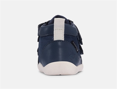 Bundgaard Mio barefoot sko i navy set bagfra