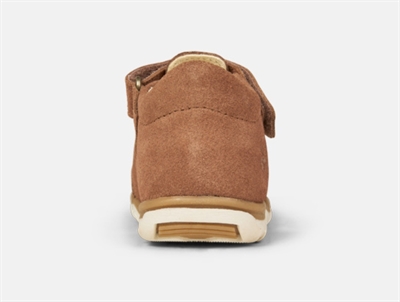 Bundgaard Sofus sandal mocha med lukket tå og velcro