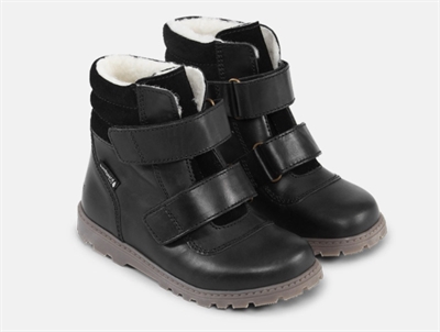 Bundgaard Tokker vinterstøvle sort med uldfor og TEX membran