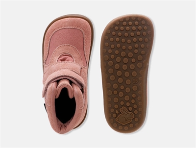 Bundgaard Bobbie vinterstøvle blush set oppefra og nedefra