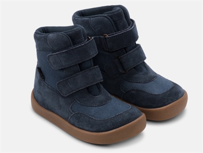 Bundgaard Bobbie vinterstøvle navy set fra siden
