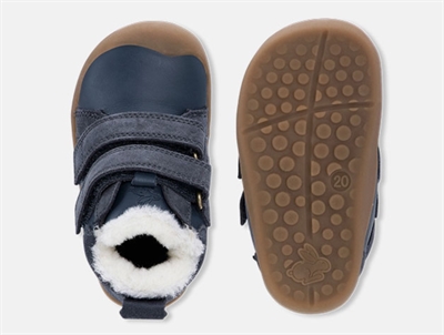 Bundgaard Bloom vinter begyndersko navy med velcro