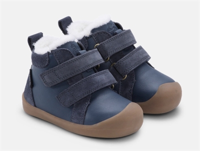 Bundgaard Bloom vinter begyndersko navy med velcro