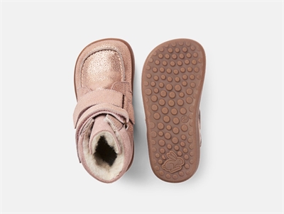Bundgaard Milo vinterstøvler rosa glimmer
