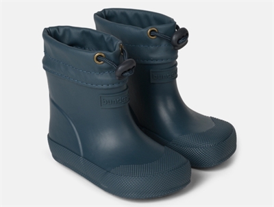 Bundgaard Cover gummistøvle i navy blå med justerbar lukning og refleksdetalje