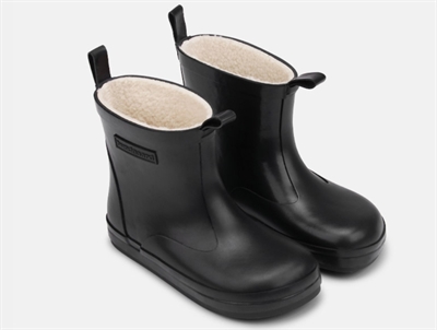 undgaard Rain vintergummistøvle sort forfra BG401057-1499