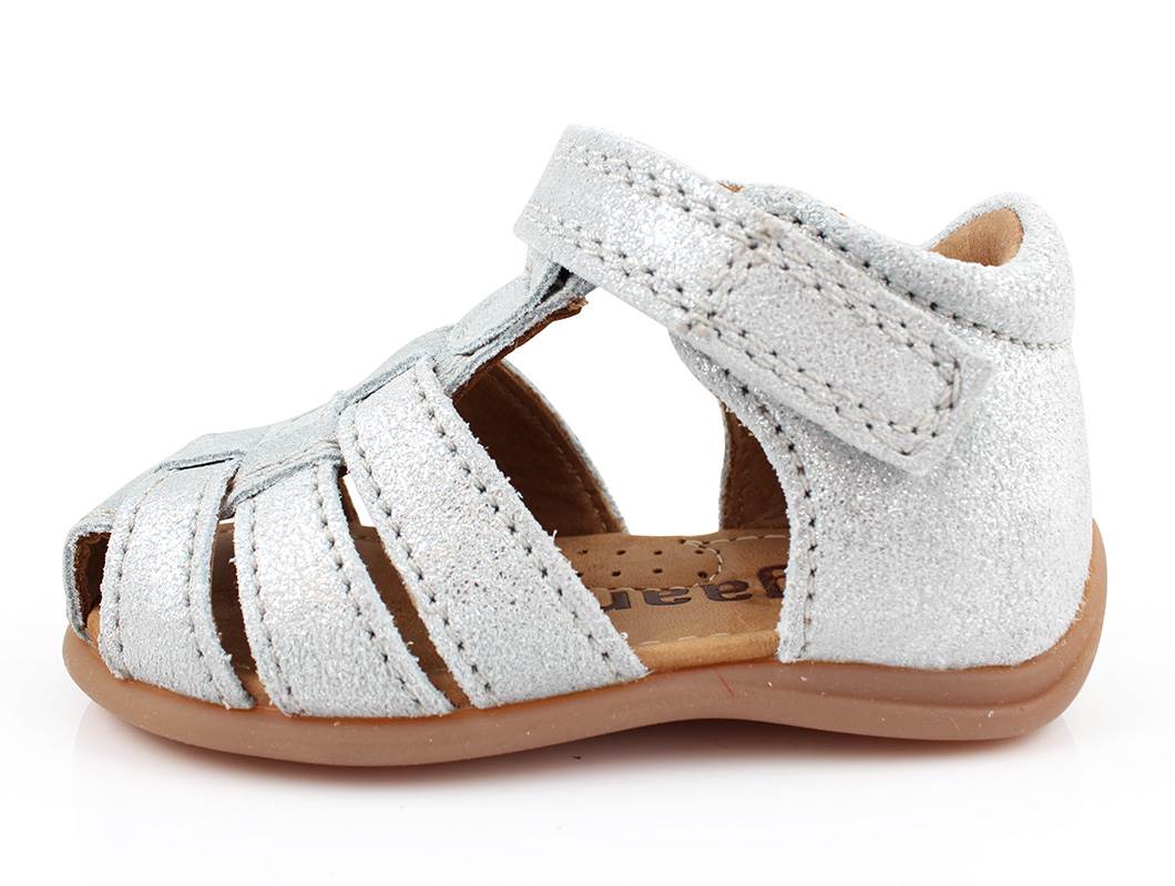 Bisgaard sandal | silver glitter | str. 21-25 | SommerUDSALG - fantastiske priser