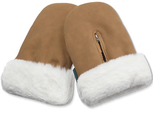Kongwalther Brown Faux Suede Østerbro Handsker