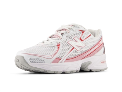 New Balance 740 sneakers hvid med lyserøde detaljer