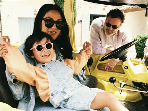 Izipizi Pastel Pink Kids #c Solbriller Uv400 - Str. 9-36m 74/98cm