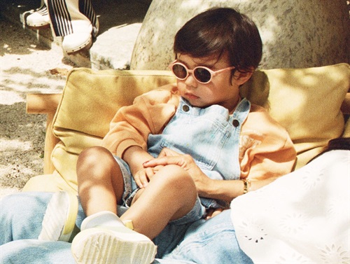 Izipizi Apricot Kids #d Solbrille Uv400 - Str. 9-36m 74/98cm