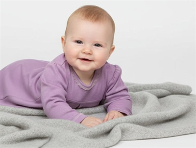 Joha natkjole lavender uld