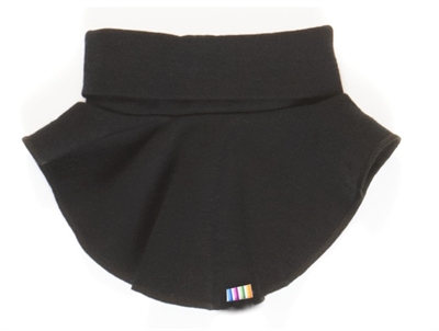 Joha halsedisse sort uld/bomuld mix