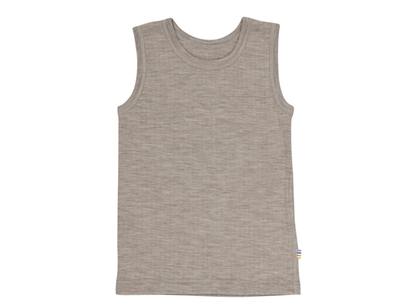 Joha undertrøje i sesame melange merinould unisex