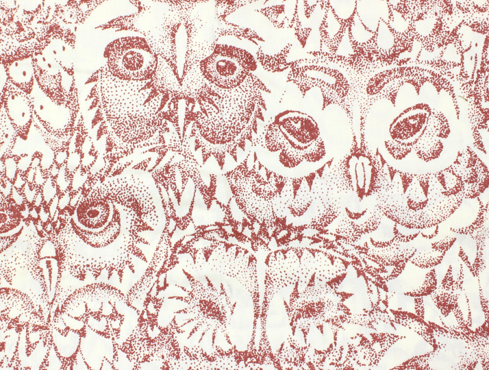 Soft owl sengetøj | Mahogany | TILBUD