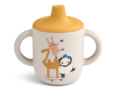 Liewood Neil tudekop around the world / sandy med låg – front