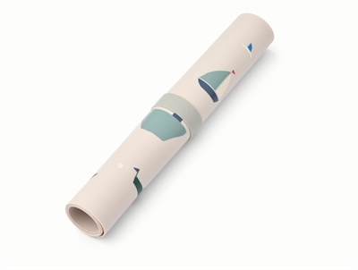 Liewood Jude dækkeserviet i silikone rullet sammen