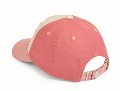 Liewood Danny cap i dusty rose med justerbar lukning