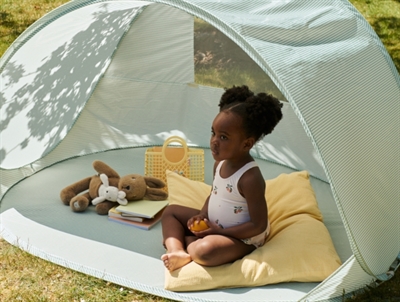 Liewood Cassie pop up telt i peppermint med creme de la creme striber