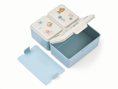 Liewood Driss lunchbox aaben med tre rum
