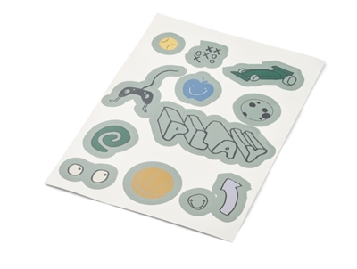 Liewood cykelhjelm med medfoelgende stickers