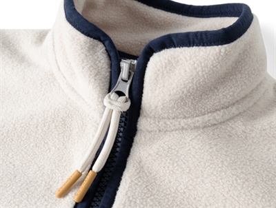 Liewood fleece bluse med høj krave og lynlås detalje