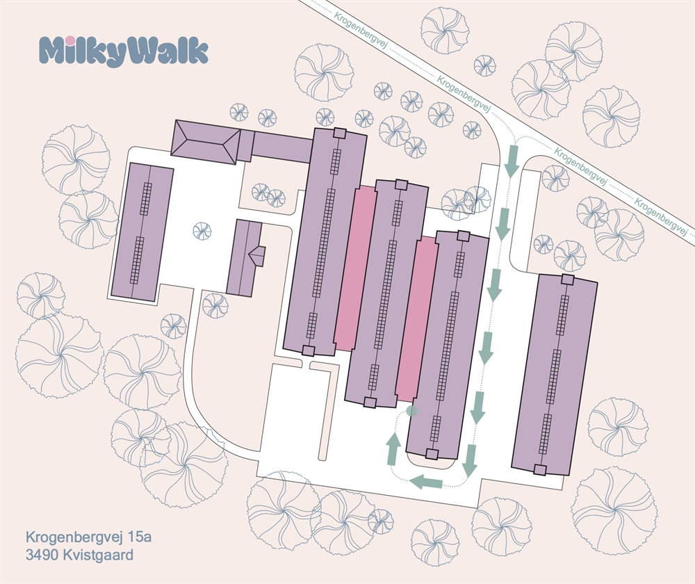 MilkyWalk lager i Kvistgaard