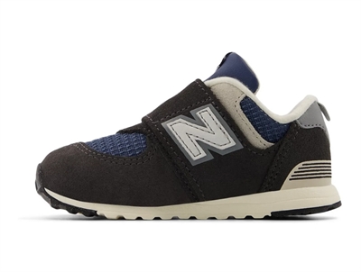 New Balance 574 sneaker støvet sort/blå