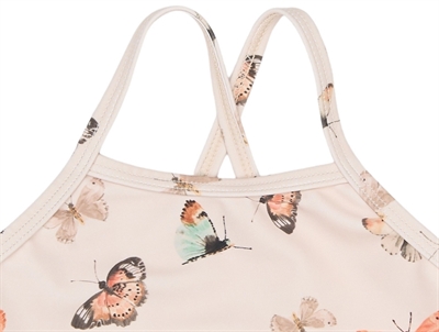 Petit Piao badedragt sommerfugle detalje