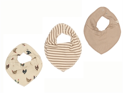 Petit Piao savlesmæk brun stribet, haneprint og ensfarvet