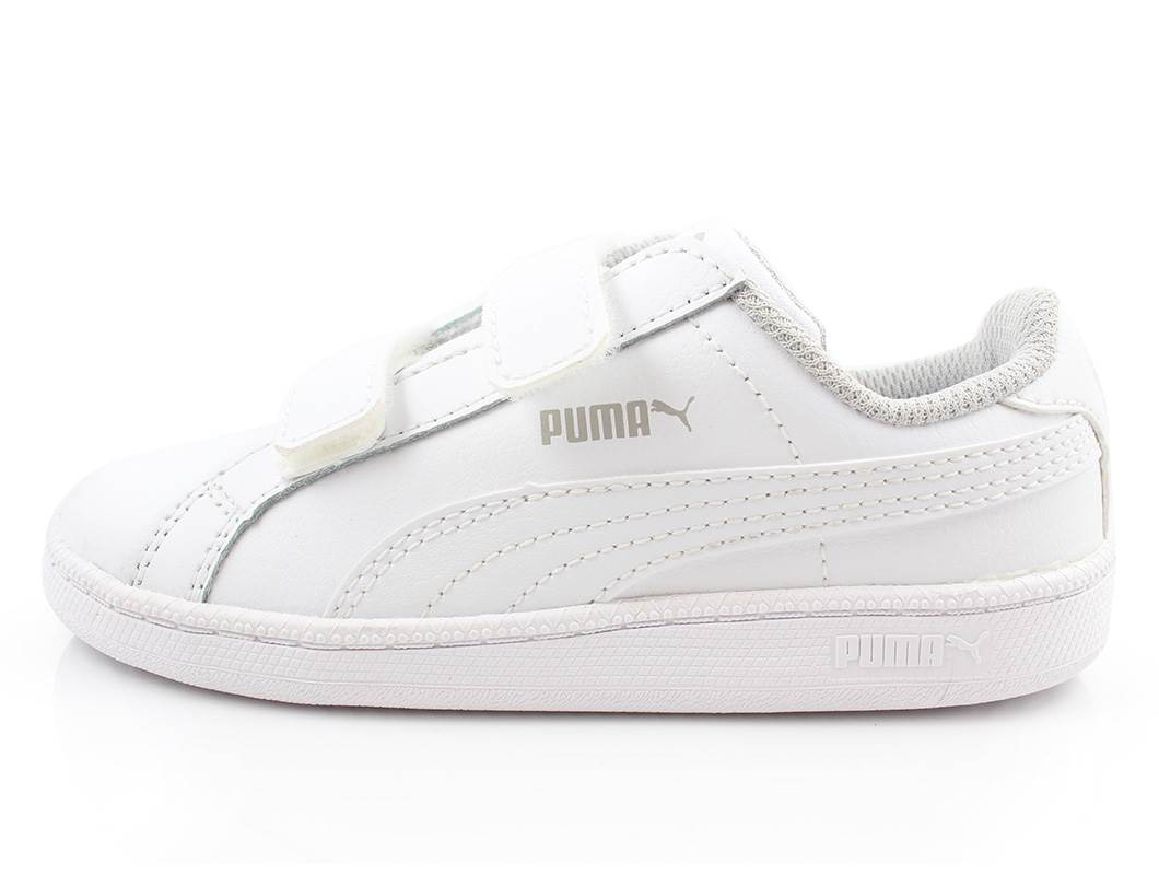 arsenal Rodeo millimeter Puma sneakers Smash white | Hvide sneaks til børn | str. 28-35 | UDSALG