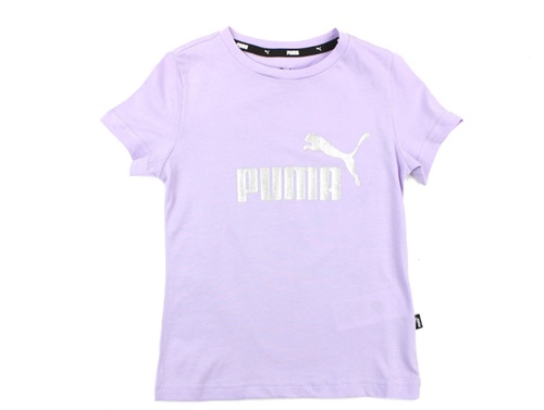 Puma light lavender t-shirt logo