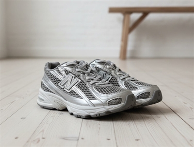 New Balance 740 sneakers harbor grey med elastiksnøre