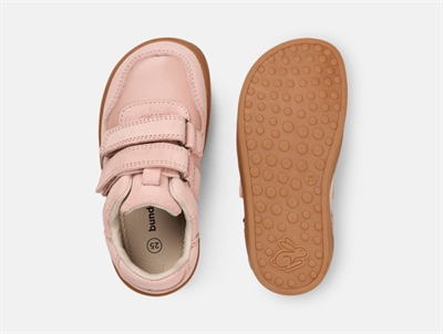 Bundgaard Corey sneaker vintage rose med velcro til børn