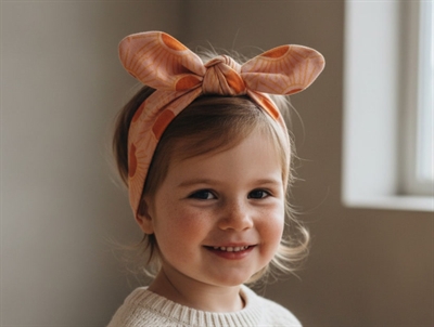 Soft Gallery hårbånd peach bloom sunshine