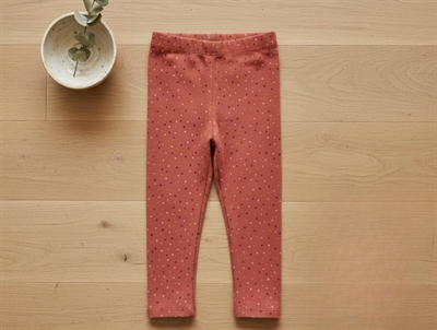 Soft Gallery leggings Paula barn red trio dotties