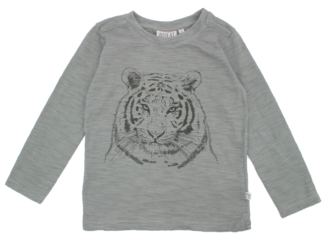 Wheat Tiger dark slate t-shirt | Wheat bluser drenge | UDSALG