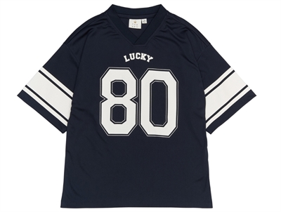THE NEW Rocky oversized t-shirt navy blazer