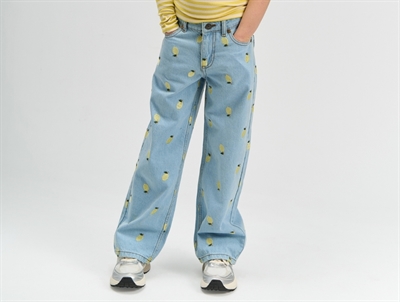 THE NEW Sia wide jeans vist på model forfra