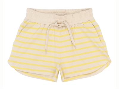 THE NEW Shannon shorts acacia striped med snøre