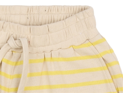 THE NEW Shannon shorts acacia striped tæt på talje og snøre