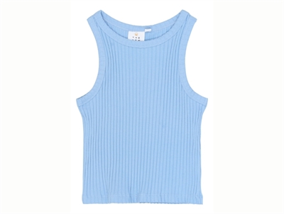 THE NEW Tove rib top forever blue forfra