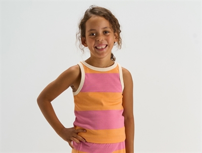 THE NEW Tatiana rib top cashmere rose striped vist på barn