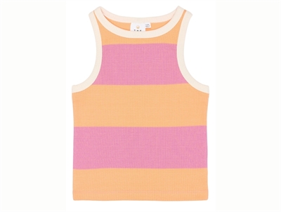 THE NEW Tatiana rib top cashmere rose striped forfra