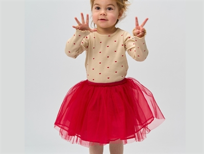 THE NEW siblings tylskørt i ski patrol med elastik i taljen set på barn- farven ski patrol er rød