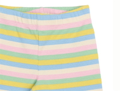 THE NEW Siblings Sofia wide rib bukser multi striped tæt på talje