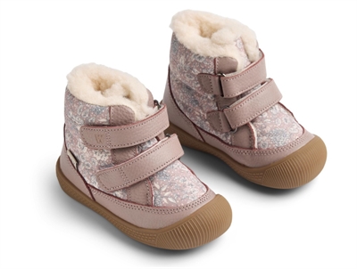 Wheat Daxi TEXbegyndervinterstøvle dry rose flowers med uldfor