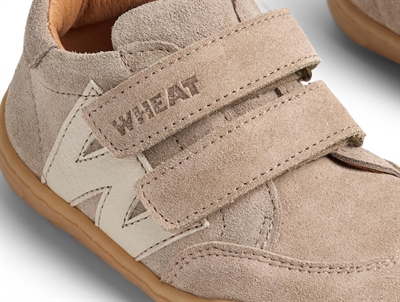 Wheat Barres sneaker warm sand med velcro