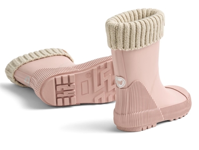 Wheat Wader vintergummistøvle rose powder- også kaldet termostøvle