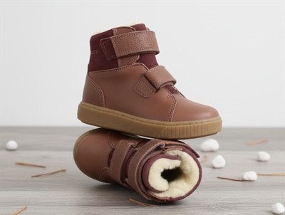 Wheat vinterstøvle Hunter wood rose med TEX